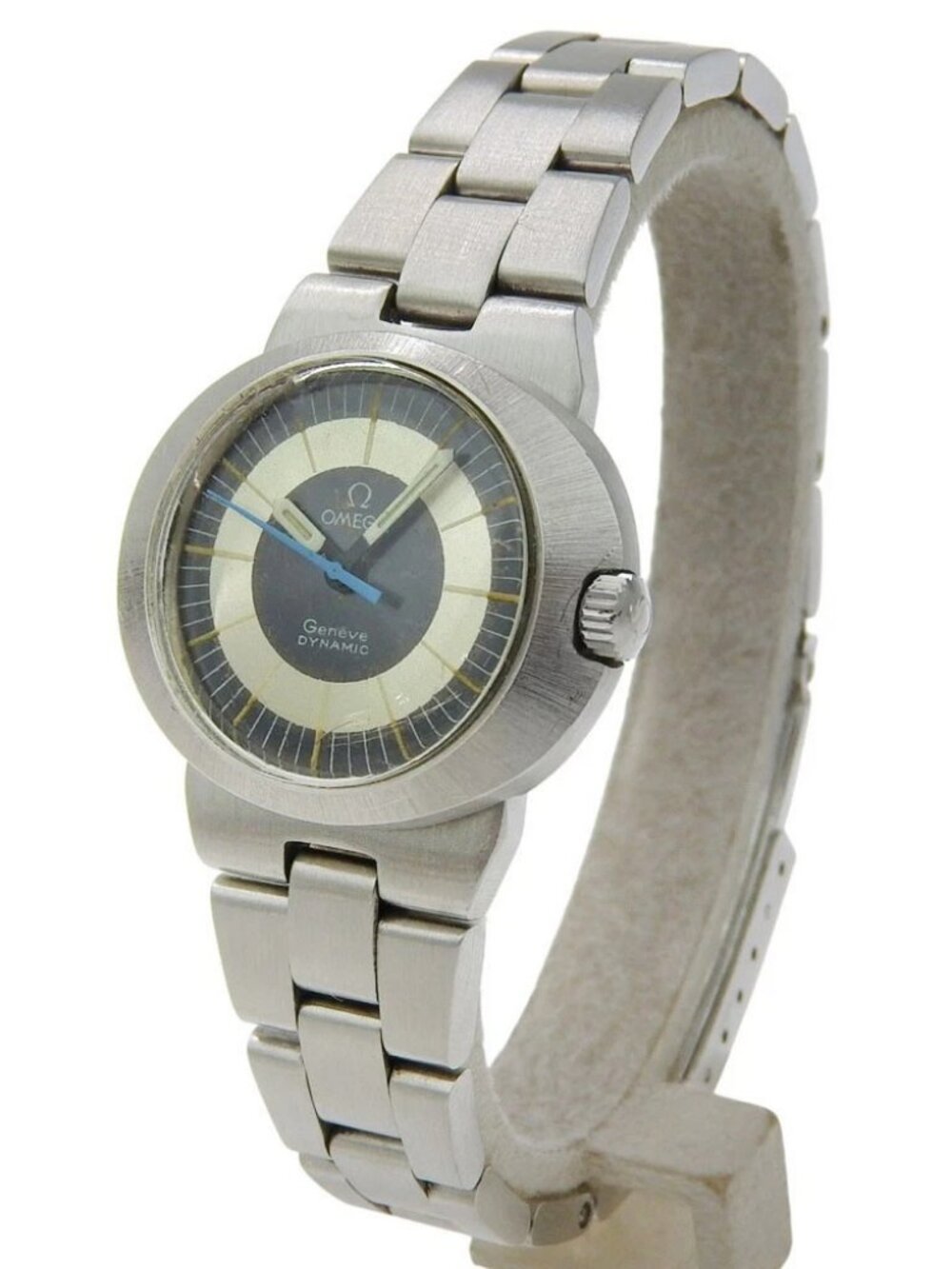 OMEGA Geneva Dynamic Watches TOOL 102 vintage SilverDial Stainless Steel M...
